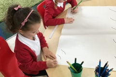 Squiggling in Reception