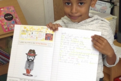 Year 1 Showcasing Gold Writing