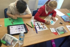 Year 4 - Hallloween Bunting for  the Local Community