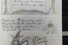 Year 5 Jabberwocky Work